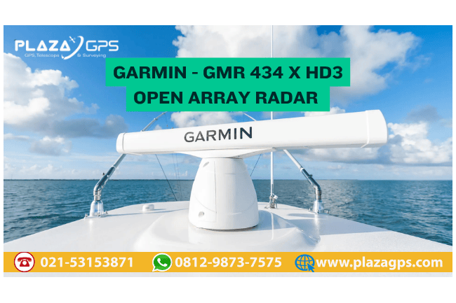 Garmin GMR 434 xHD3: Radar Open-Array Profesional dengan Presisi Jangkauan 72 Nautical Mile